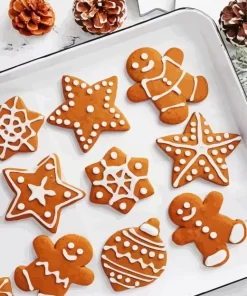 Gingerbread Cookies Diamond Painting