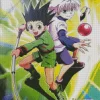 Gon Freecss And Killua Zoldyck Diamond With Numbers