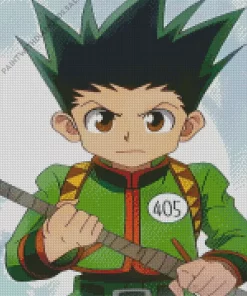 Gon Freecss Diamond With Numbers