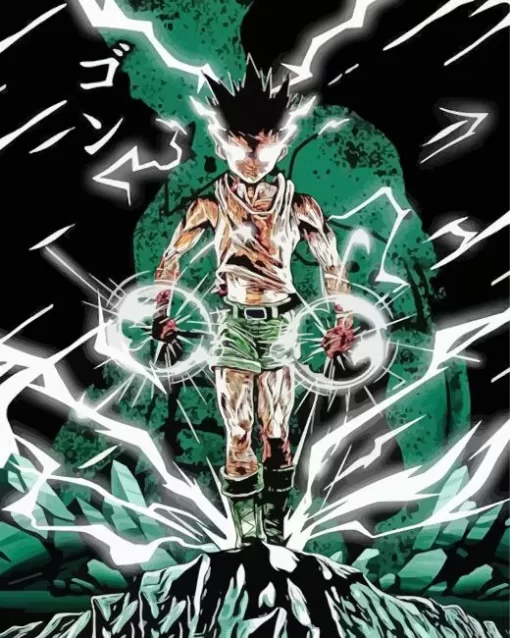 Gon Freecss Hunter x Hunter Diamond Paints