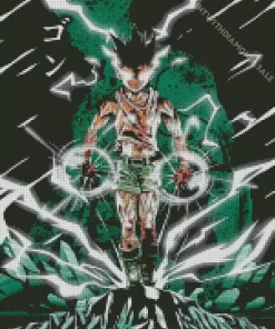 Gon Freecss Hunter x Hunter Diamond With Numbers