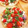 Greek Pita Pizzas Diamond Painting