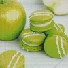 Green Apple Macarons Diamond Painting