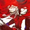 Grell Sutcliff Black Butler Character Diamond With Numbers