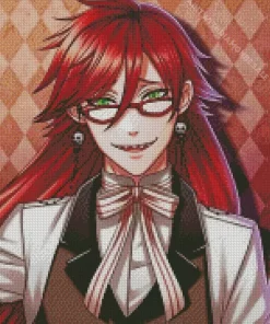 Grell Sutcliff Black Butler Diamond Paintings