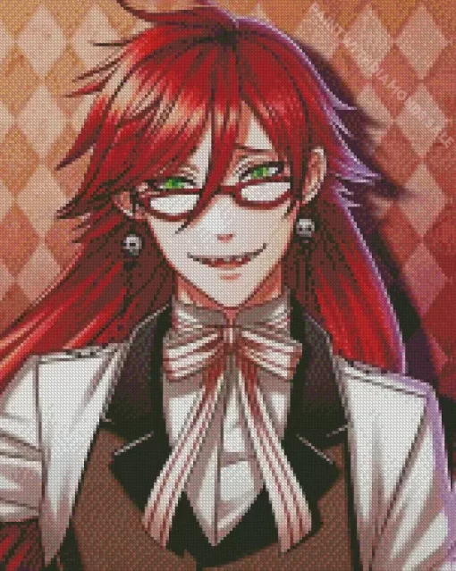 Grell Sutcliff Black Butler Diamond Paintings