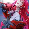 Grell Sutcliff Black Butler Manga Diamond With Numbers