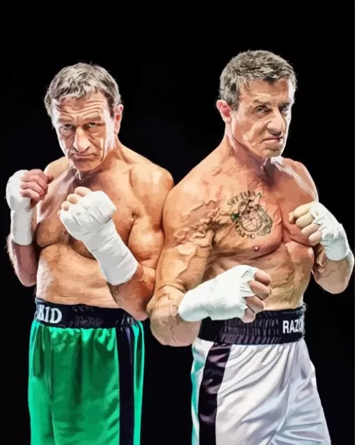 Grudge Match Sylvester Stallone Diamond Painting