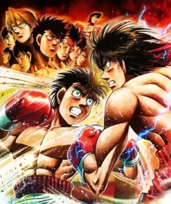 Hajime No Ippo Characters Diamond With Numbers