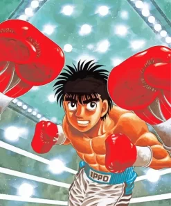 Hajime No Ippo Ippo Makunouchi Diamond With Numbers