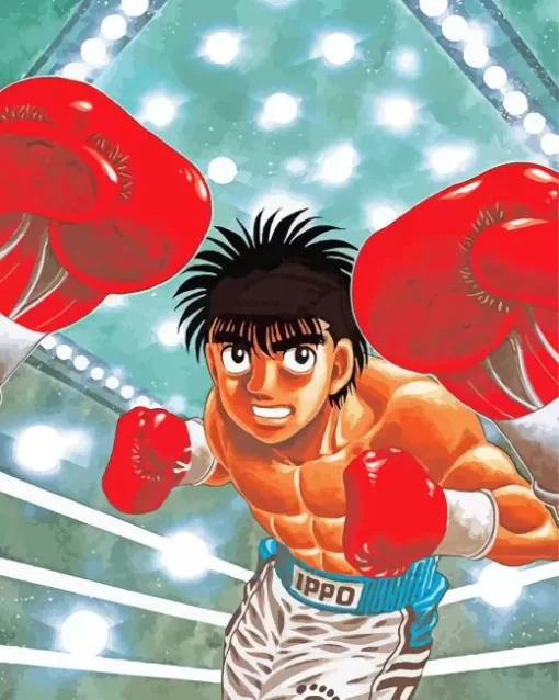 Hajime No Ippo Ippo Makunouchi Diamond With Numbers