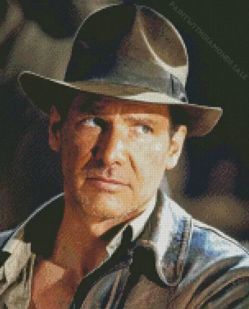 Harrison Ford Indiana Jones And The Last Diamond Painting