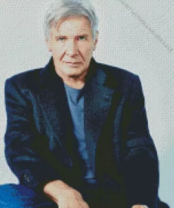 Harrison Ford Actor Diamond Painting