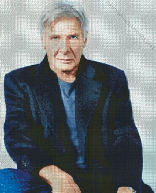 Harrison Ford Actor Diamond Painting