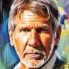 Harrison Ford Art Diamond Painting