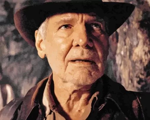 Harrison Ford in Indiana Jones And The Dial Of Destiny Diamond Painting