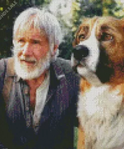 Harrison Ford In The Call Of The Wild Diamond Painting