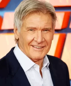 Harrison Ford Smiling Diamond Painting