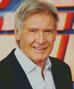 Harrison Ford Smiling Diamond Painting