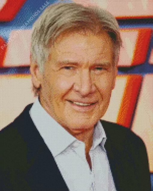 Harrison Ford Smiling Diamond Painting