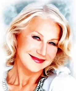 Helen Mirren Art Diamond Painting