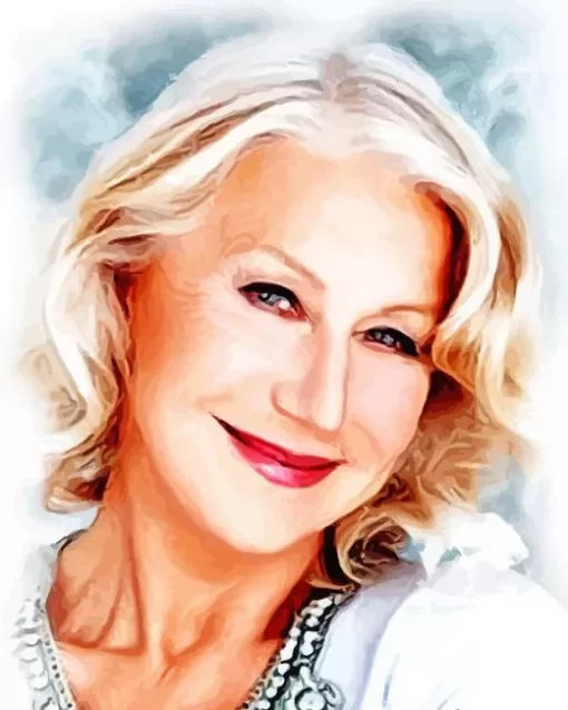 Helen Mirren Art Diamond Painting