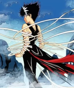 Hiei Swordsman Diamond With Numbers