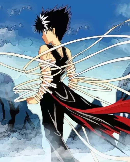 Hiei Swordsman Diamond With Numbers