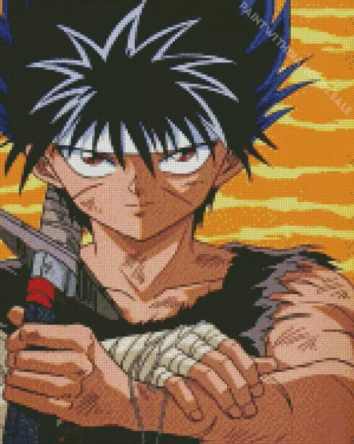 Hiei Swordsman Yuyu Hakusho Diamond Dotz