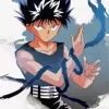 Hiei Yu Yu Hakusho Diamond With Numbers