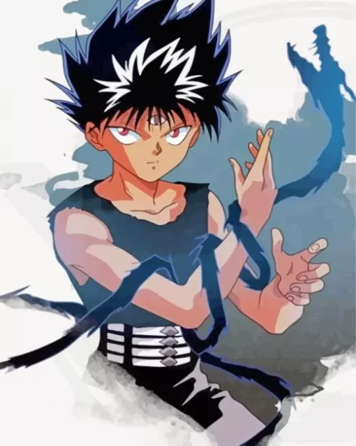 Hiei Yu Yu Hakusho Diamond With Numbers