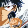 Hiei yu yu hakusho Character Diamond With Numbers