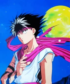 Hiei yu yu hakusho anime Diamond With Numbers