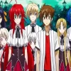 High School DxD Characters Diamond By Numbers