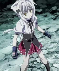 High School DxD Koneko Toujou Diamond By Numbers