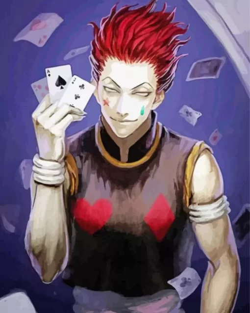 Hisoka Hunter xhunter Anime Diamond Paints