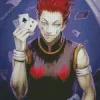 Hisoka Hunter xhunter Anime Diamond With Numbers