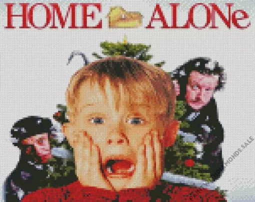 Home Alone Movie Diamond Painting