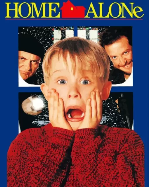 Home Alone Poster Diamond Painting