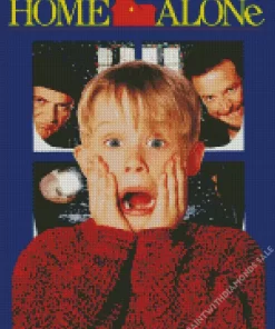 Home Alone Poster Diamond Painting