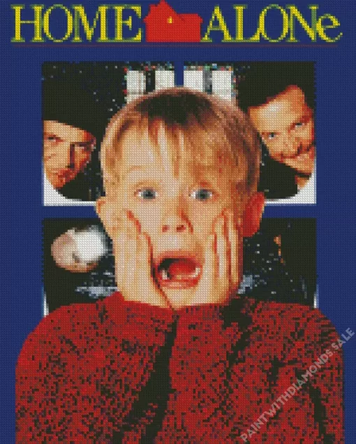 Home Alone Poster Diamond Painting