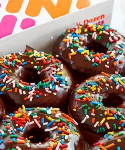 Homemade Dunkin Donuts Diamond Painting