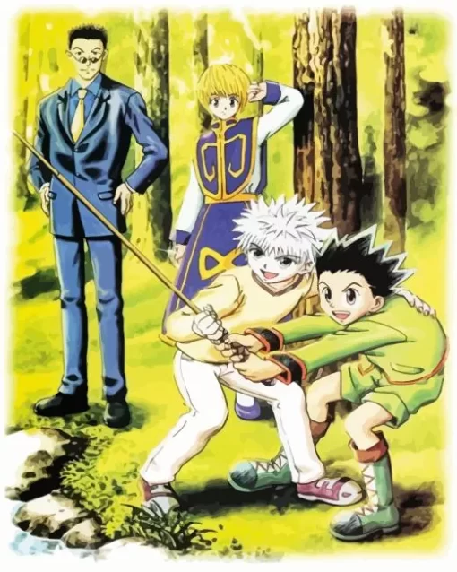 Hunter x Hunter Anime Diamond Paints