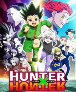 Hunter x Hunter Anime Poster Diamond Paints