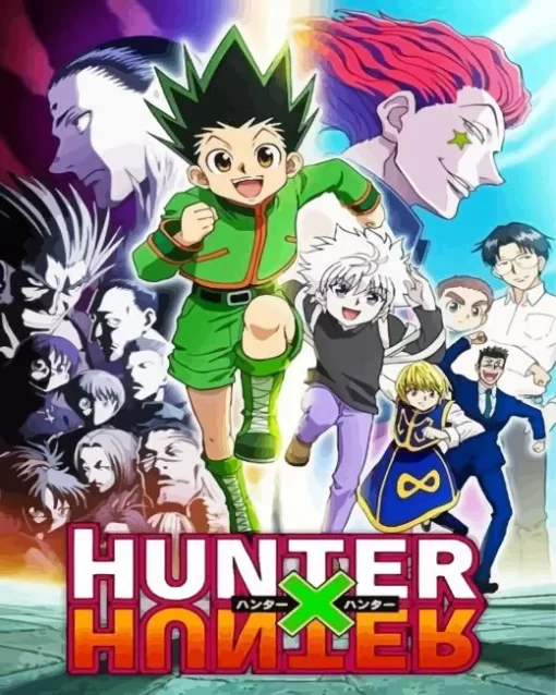 Hunter x Hunter Anime Poster Diamond Paints