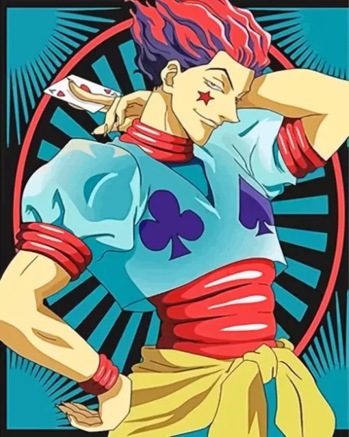 Hunter x Hunter Hisoka character Diamond Paints