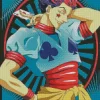 Hunter x Hunter Hisoka character Diamond With Numbers