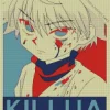 Hunter x Hunter Killua Zoldyck Character Diamond With Numbers