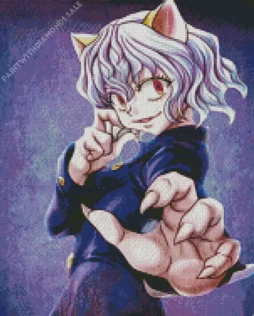 Hunter x Hunter Neferpitou Diamond With Numbers