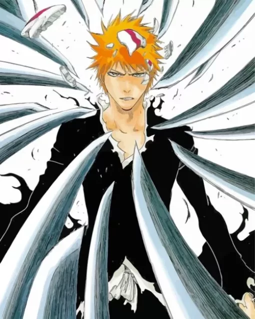 Ichigo Kurosaki Bleach Anime Diamond Paintings